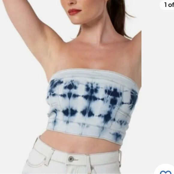 NWT Kendall & Kylie Jean bandeau size S - Picture 1 of 7